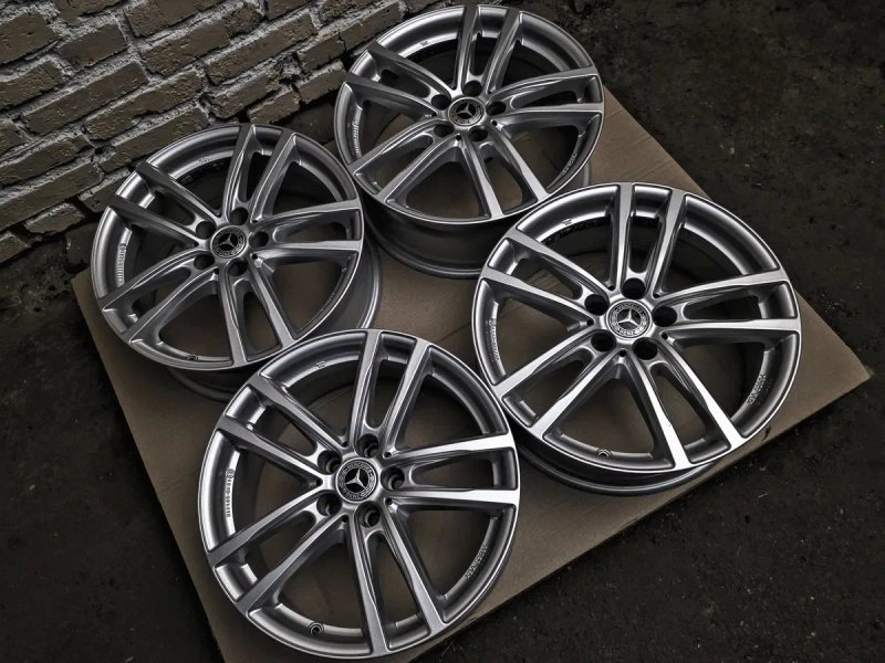 Нові R18 5x112 Mercedes-Benz | Original | Germany | Рідна фарба, ідеальний заводський стан, без нюансів | Преміум диски | Комплект / 4шт — фото 4