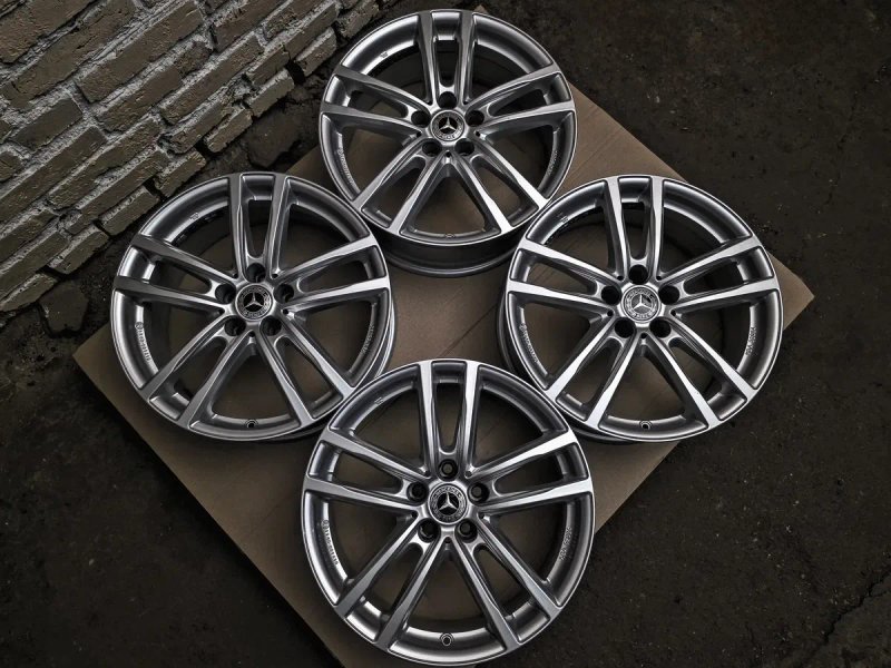 Нові R18 5x112 Mercedes-Benz | Original | Germany | Рідна фарба, ідеальний заводський стан, без нюансів | Преміум диски | Комплект / 4шт — фото 5