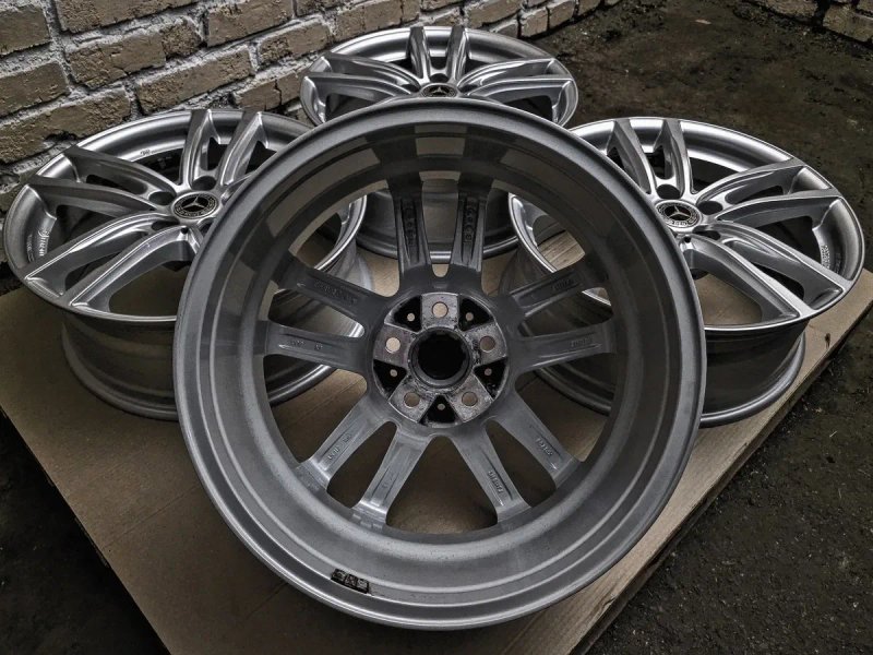 Нові R18 5x112 Mercedes-Benz | Original | Germany | Рідна фарба, ідеальний заводський стан, без нюансів | Преміум диски | Комплект / 4шт — фото 7