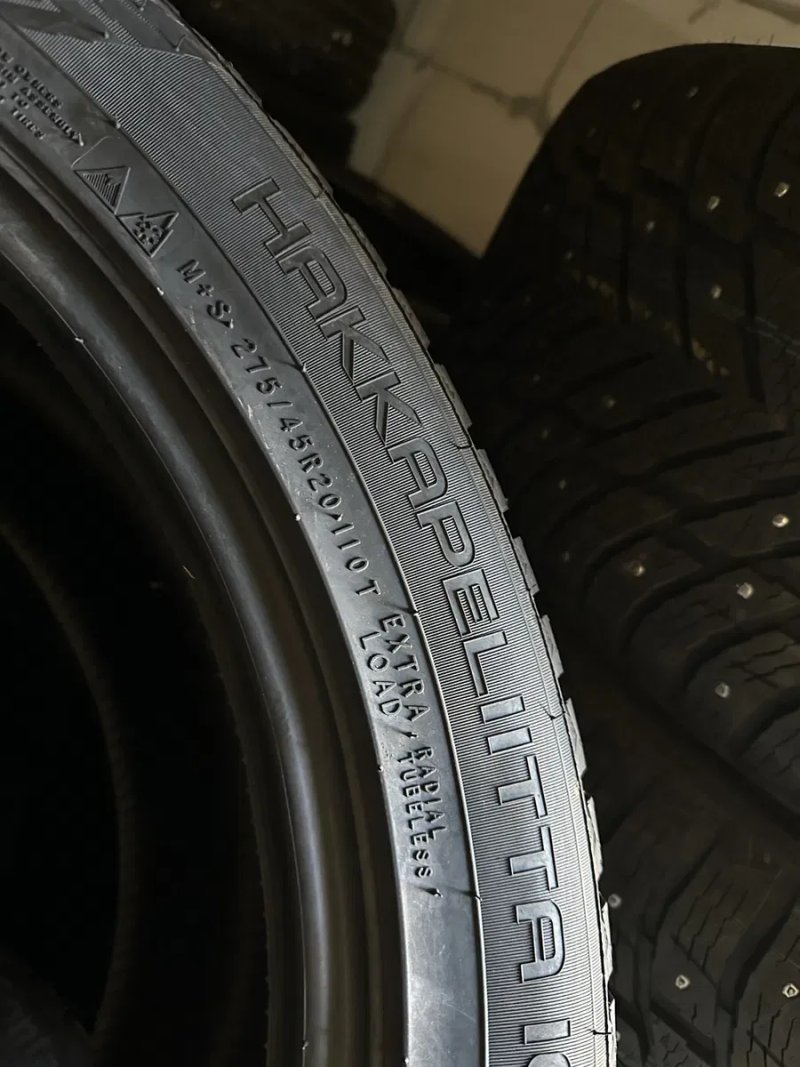 Нові шини 275/45/20 Nokian R20 Finland комплект зима — фото 6