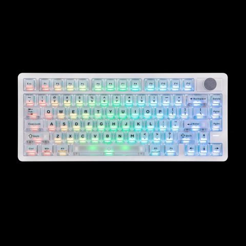 НОВИНКА Магнітна клавіатура Epomaker He75 V2 | Бездротова | White