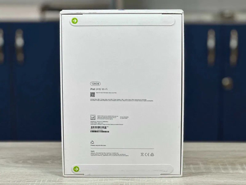 НОВИЙ Apple iPad 11 A16 2026 10.9 дюйми Wi-Fi 128GB Blue A3354 MD4A4 №643 — фото 2