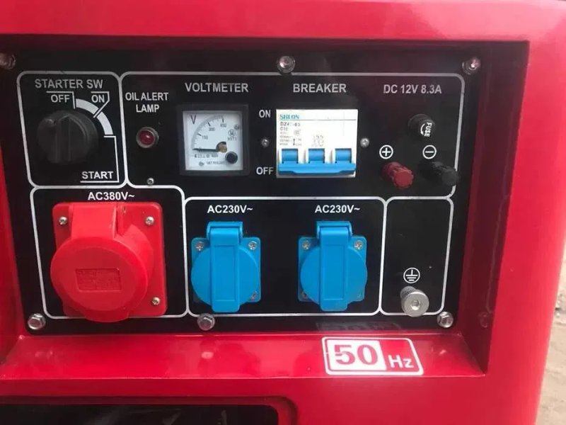 Новий дизельний генератор Huttenberg HW8500W з Німеччини. Вага 168 кг. Знижка 10% для ЗСУ та УБД — фото 2