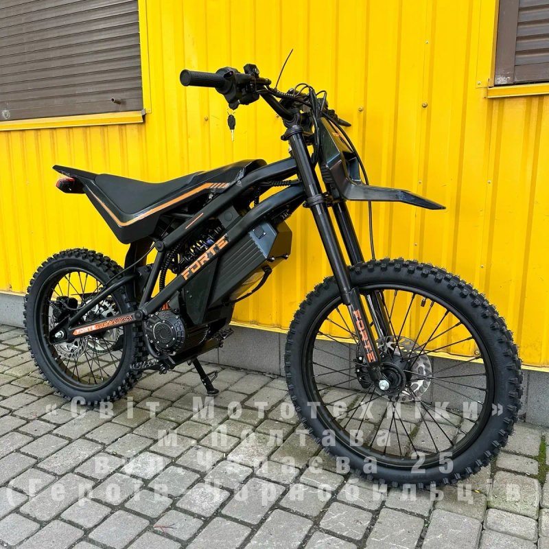 Новий електричний пітбайк Forte EM22-2 2026 | 2500W 60V 27Ah мотоцикл — фото 4