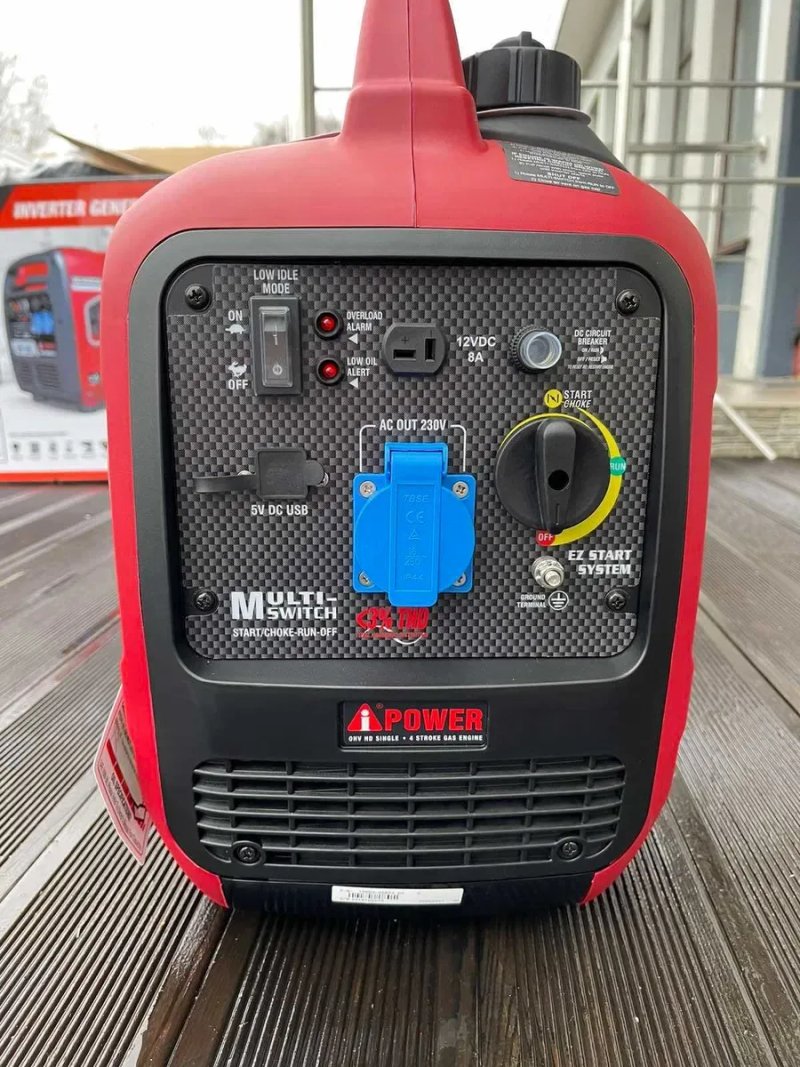Новий інверторний бензиновий генератор 2.0 кВт A-iPower SUA2000i з Німеччини. Для квартири. Мідна обмотка. Вага 21 кг. Знижка 10% для ЗСУ та УБД. — фото 3