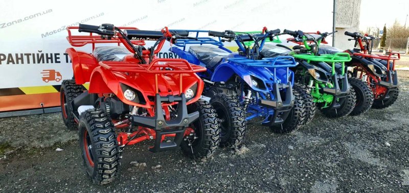 Новий квадроцикл дитячий HAMMER mini 2T 65 куб 2026р | Безкоштовна доставка — фото 3