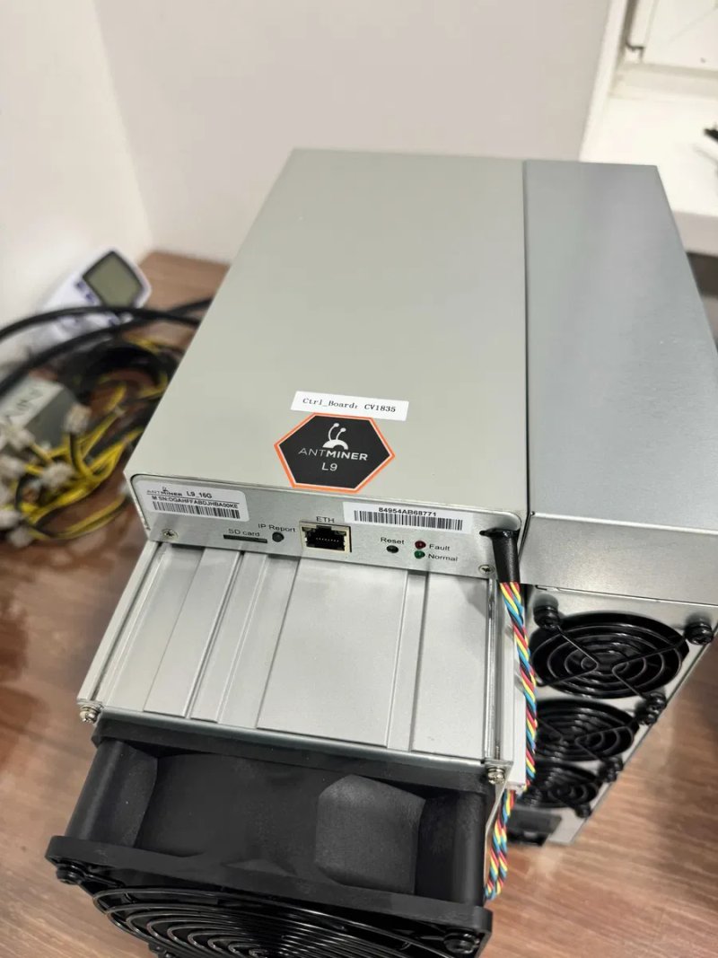 Новий Майнер! Antminer L9 15 Gh Amlogic miner Asic Bitmain + Гарантія — фото 5