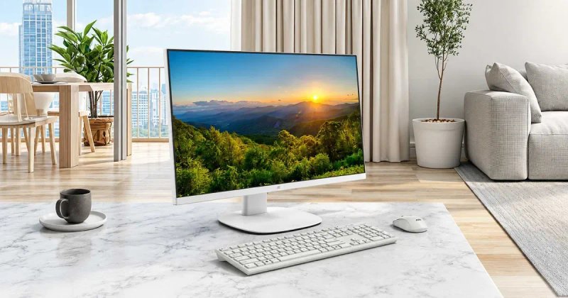Новий/Моноблок ASUS V400 AiO V470VAK-WPE497W/27"FHD IPS/Intel Core 5 210H/8GB DDR5/512GB M.2/Гарантія/2026 рік випуску/для роботи і навчання — фото 8