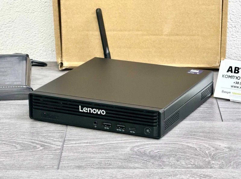 НОВИЙ!!! Неттоп Lenovo Thinkcentre M70q Gen6 / Ultra 5 225T / DDR5 16Gb — фото 8