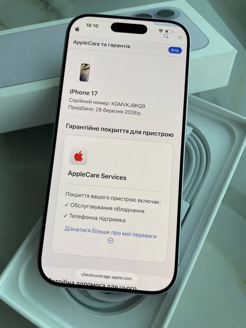 НОВИЙ Open Box Apple iPhone 17 Lavender 256 Gb Never Lock — фото 3