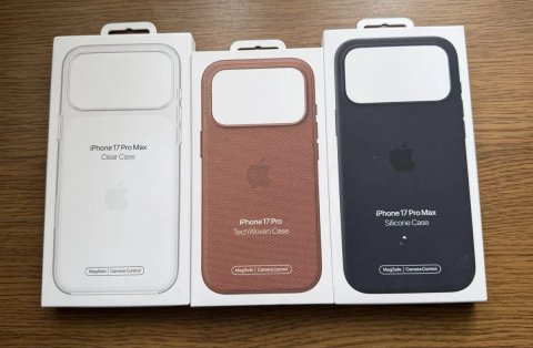 НОВИЙ ОРИГІНАЛ Apple iPhone 17 Pro MAX & 17 Pro Black Sienna Silicone Clear TechWoven Case Чохол
