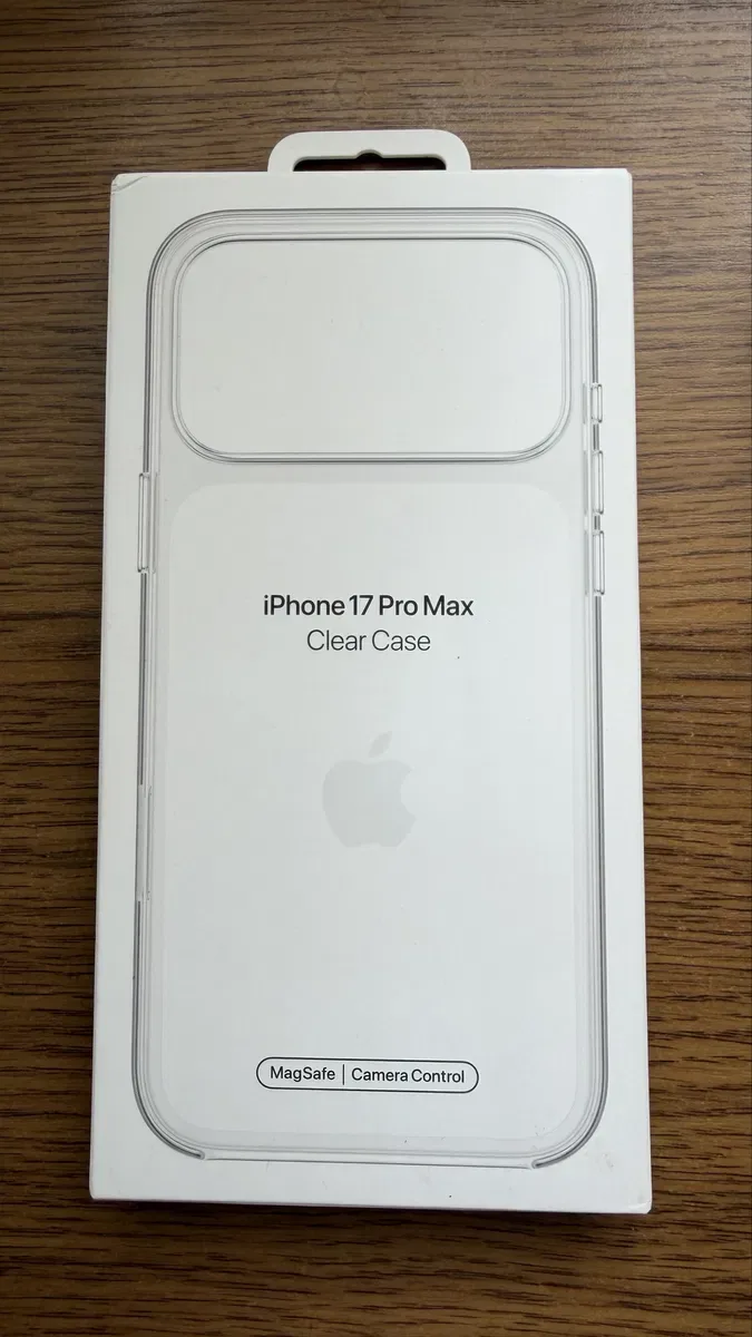 НОВИЙ ОРИГІНАЛ Apple iPhone 17 Pro MAX & 17 Pro Black Sienna Silicone Clear TechWoven Case Чохол — фото 3