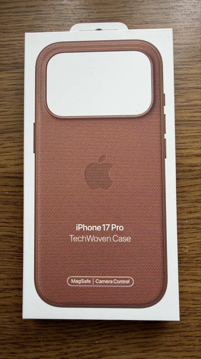 НОВИЙ ОРИГІНАЛ Apple iPhone 17 Pro MAX & 17 Pro Black Sienna Silicone Clear TechWoven Case Чохол — фото 5