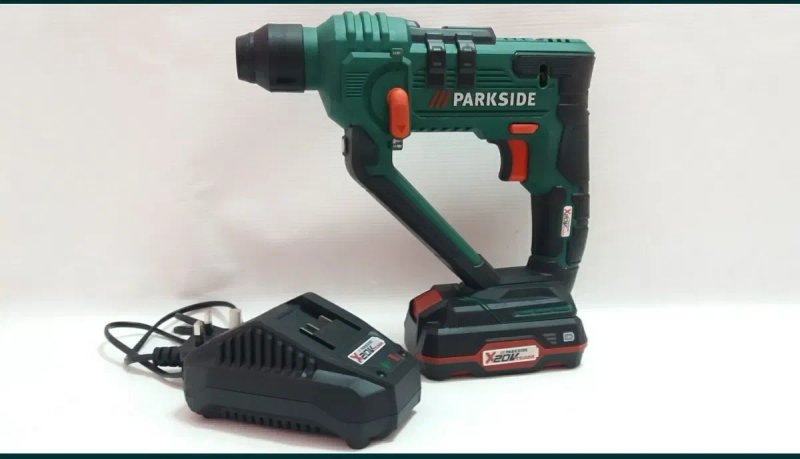 Новий оригінал ударний акумуляторний перфоратор з Німеччини PARKSIDE PABH 20/дрель/аккумуляторный  шуруповерт — фото 3