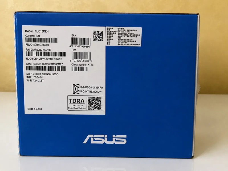 Новий Персональний комп'ютер Міні ПК Неттоп (Barebone) ASUS NUC 15 Pro — фото 6