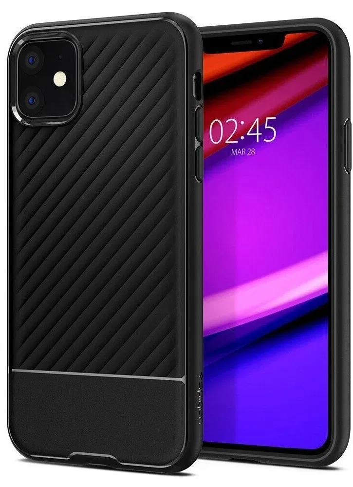 НОВИЙ • Протиударний чохол Spigen Core Armor Matte Black для iPhone 11 — фото 8