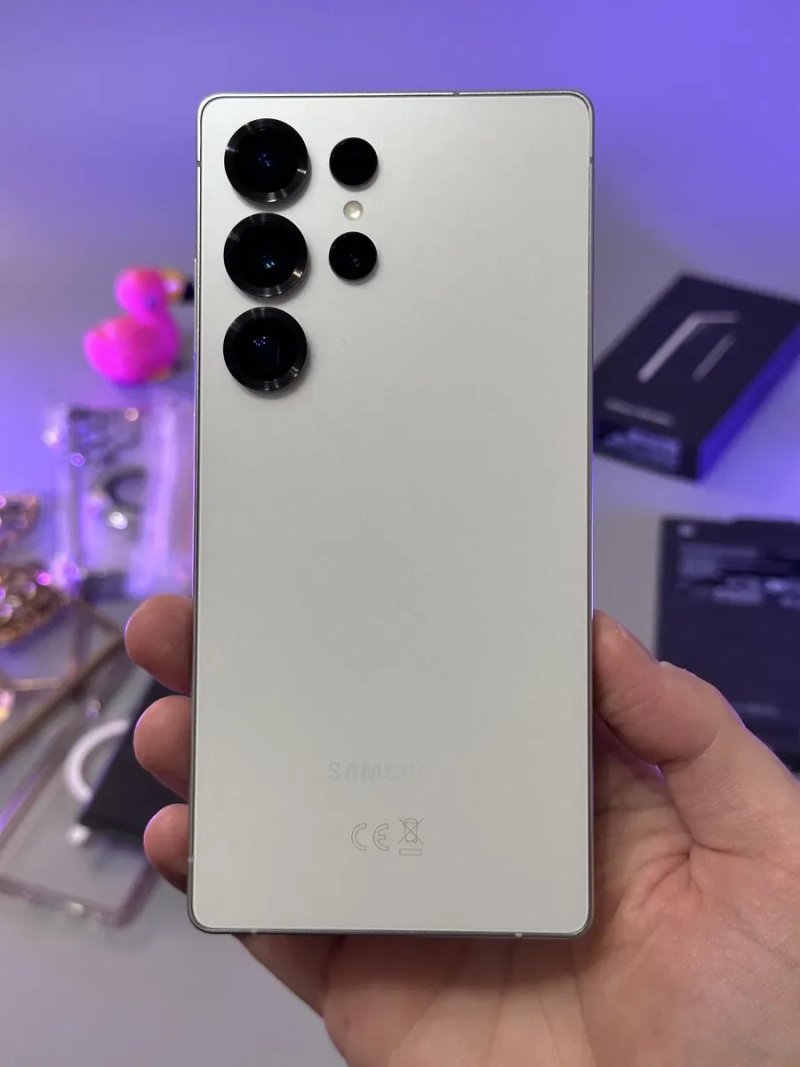 НОВИЙ стан Samsung Galaxy s25 ultra 12/256 Європа 100% акумулятор + 5 ЧОХЛІВ | ввесь комплект дві фізичні карточки всі мови у системі — фото 8