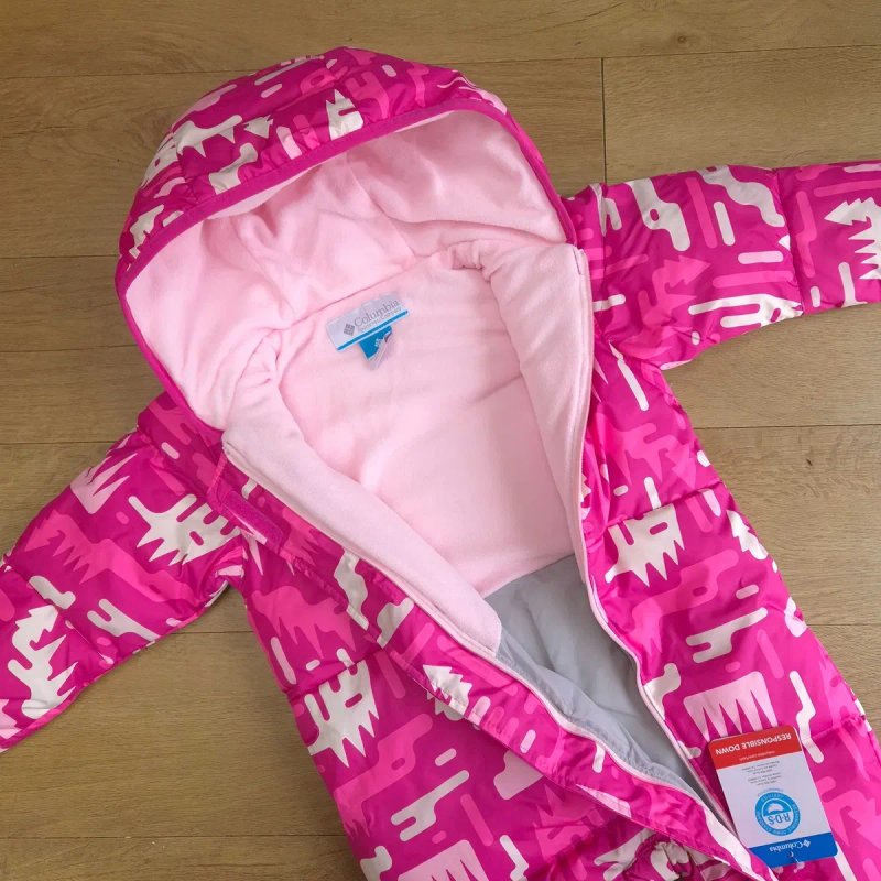 Новий зимовий комбінезон Columbia snuggly 18-24 міс. зима пуховий 92 — фото 2