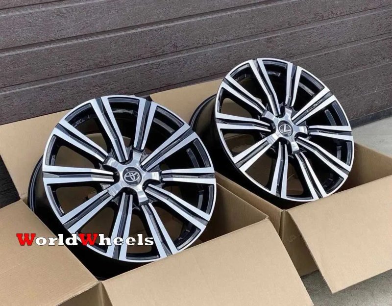 Новые диски R21 5x150 Toyota Land Cruiser 200 450 570 Lexus LX — фото 3