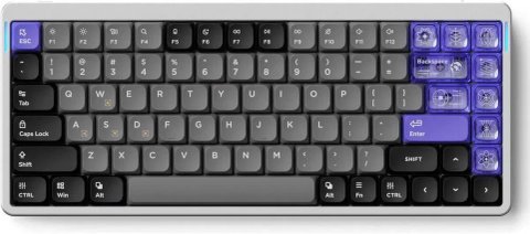 NuPhy Air75 HE / Low-Profile Magnetic Jade Pro / RGB, ANSI US Магнітна клавіатура