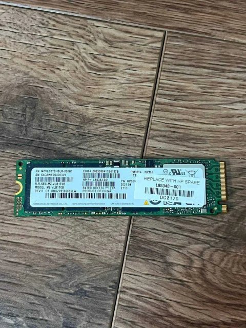 NVMe SSD Samsung PM9A1 1TB NVMe PCIe 3.0 x4