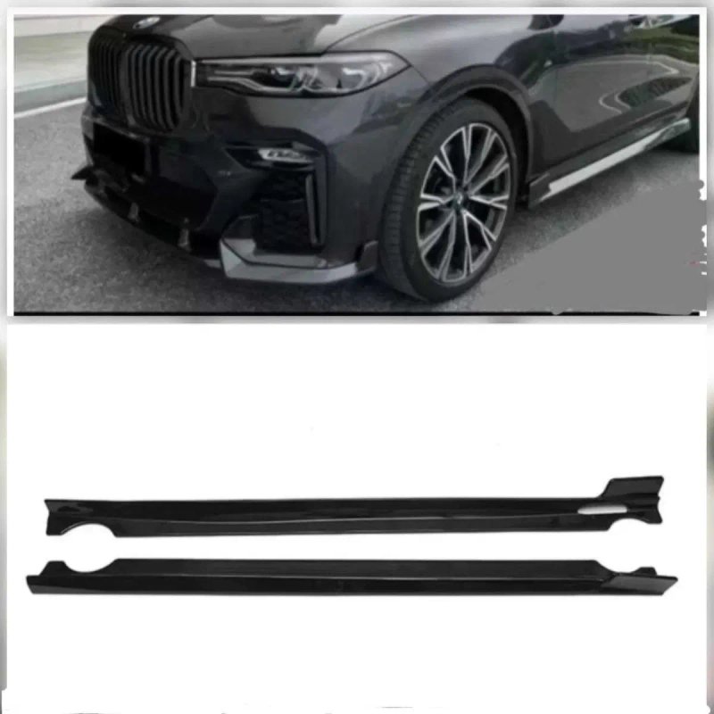 Обвіс для BMW X7 G07 диффузор спойлер пороги лезвия сплиттер БМВ Х7 Г07 — фото 4