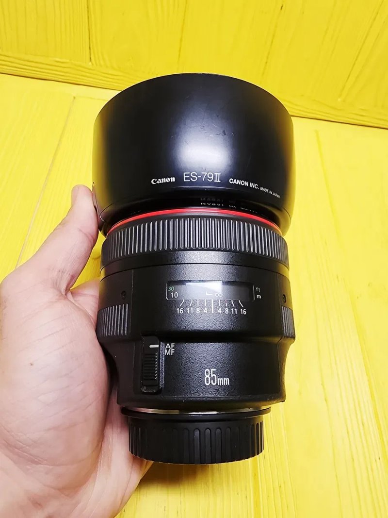 Объєктив Canon EF 85 mm f/1.2L II USM — фото 3