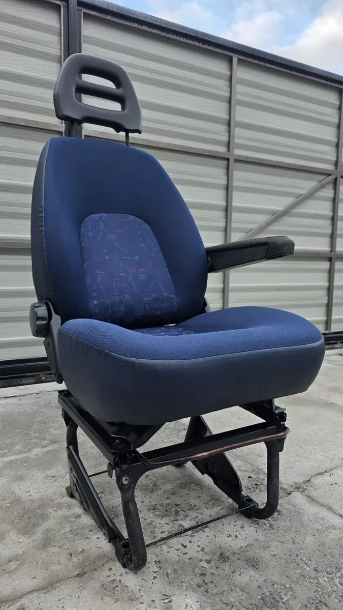 Одинарне сидіння пасажира фіат дукато fiat ducato праве сидіння пасажира дукато — фото 6