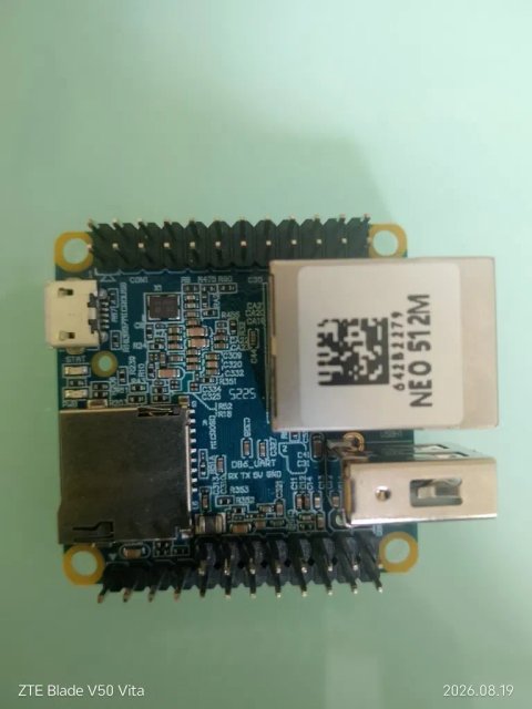 Одноплатний мікрокомп'ютер Nano pi Neo Lts. 512M