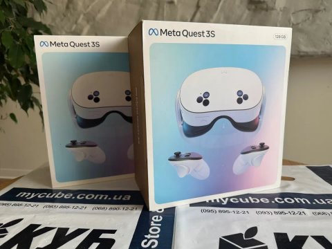 Окуляри віртуальної реальності Meta Quest 3S 128GB