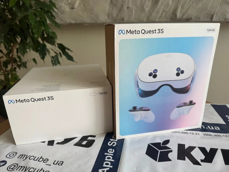 Окуляри віртуальної реальності Meta Quest 3S 128GB — фото 2