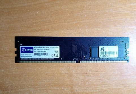 Оперативна пам'ять DDR4 4GB 2400MHz Level / Планка ОЗП DDR4 4 ГБ