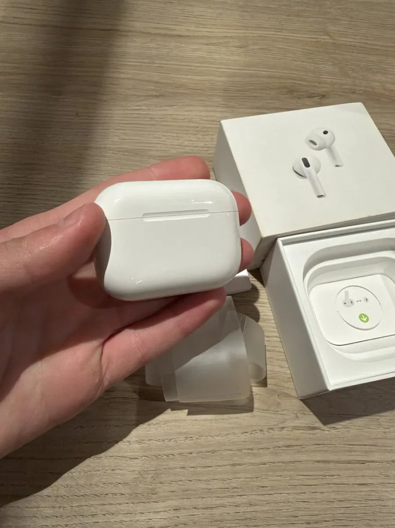 Оригінал Apple Airpods Pro 3 ГАРАНТІЯ + ПОВНИЙ КОМПЛЕКТ — фото 2