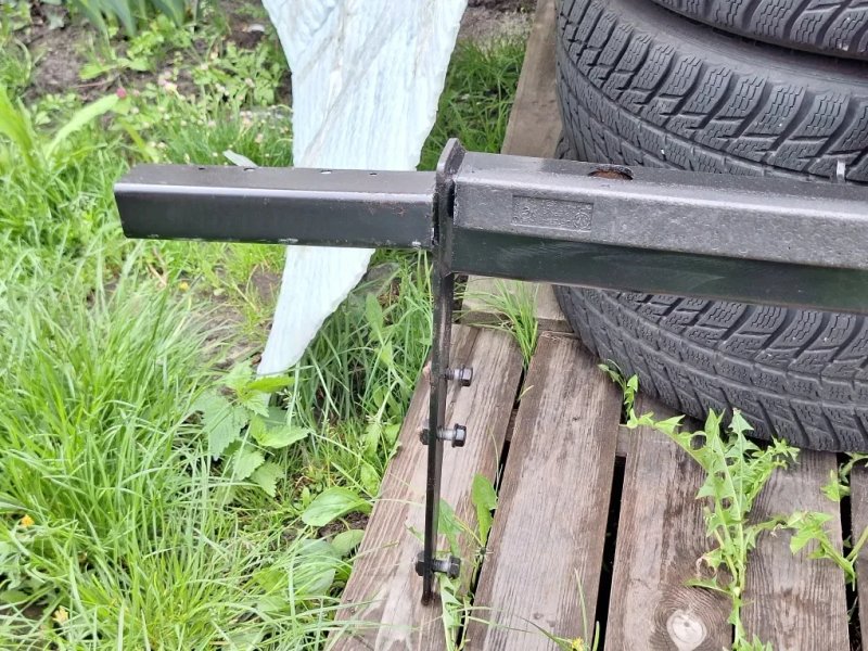 Оригінал фаркоп зі зйомним гачком VW Caravella Transporter t6 t6.1 Multivan — фото 5