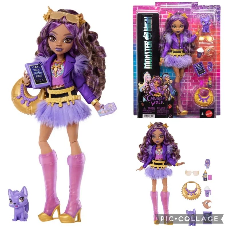 Оригінал monster high clawdeen cleo boo-riginal creeproduction wednesday robecca birthday cupid asteria роббека клео лол lol wolf venus венера венсдей — фото 2