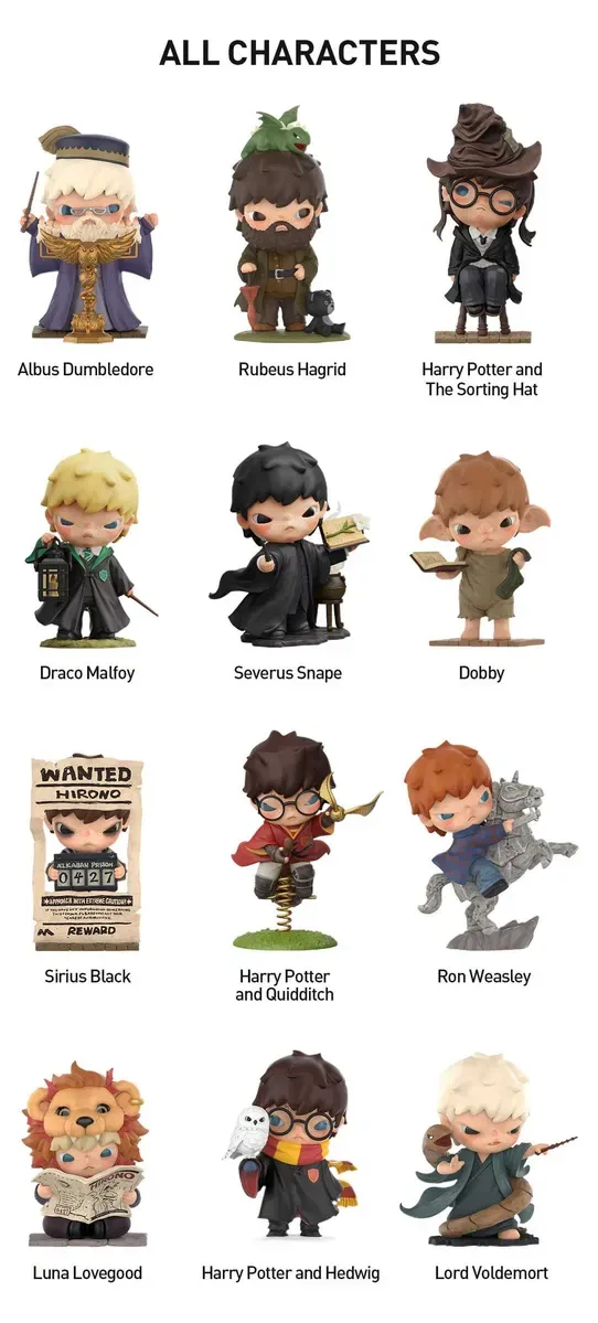 Оригінал ‼️ POP MART Hirono × Harry Potter Series Figures Гаррі Поттер — фото 4