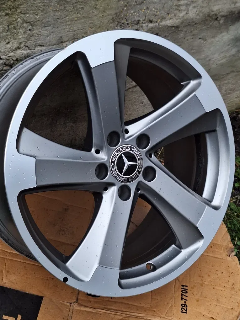 Оригінал темно сірі диски R18 Mercedes GLE 166 E w212 w213 CLS V w447 — фото 3