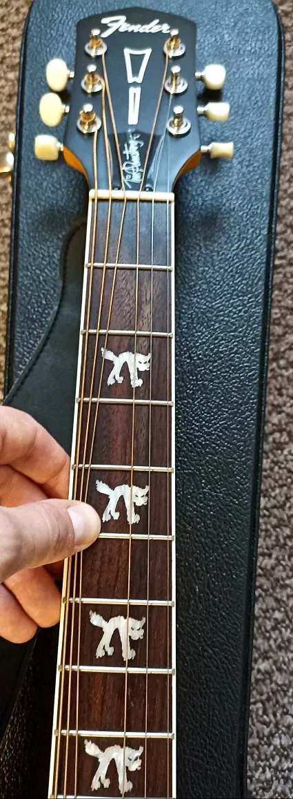 Оригінальна Акустична гітара Fender Tim Armstrong Hellket Масив — фото 4
