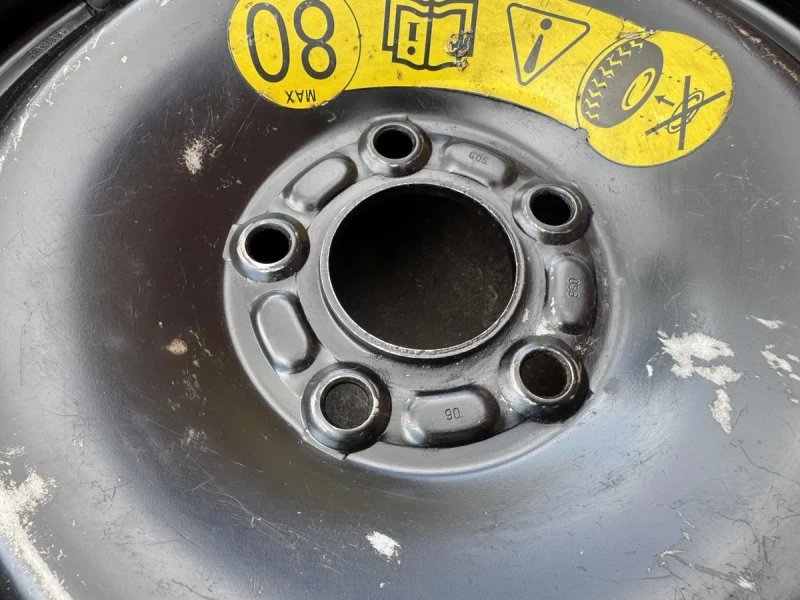Оригінальна докатка форд 5*108 R16 запаска вольво 5 108 Р16 — фото 2