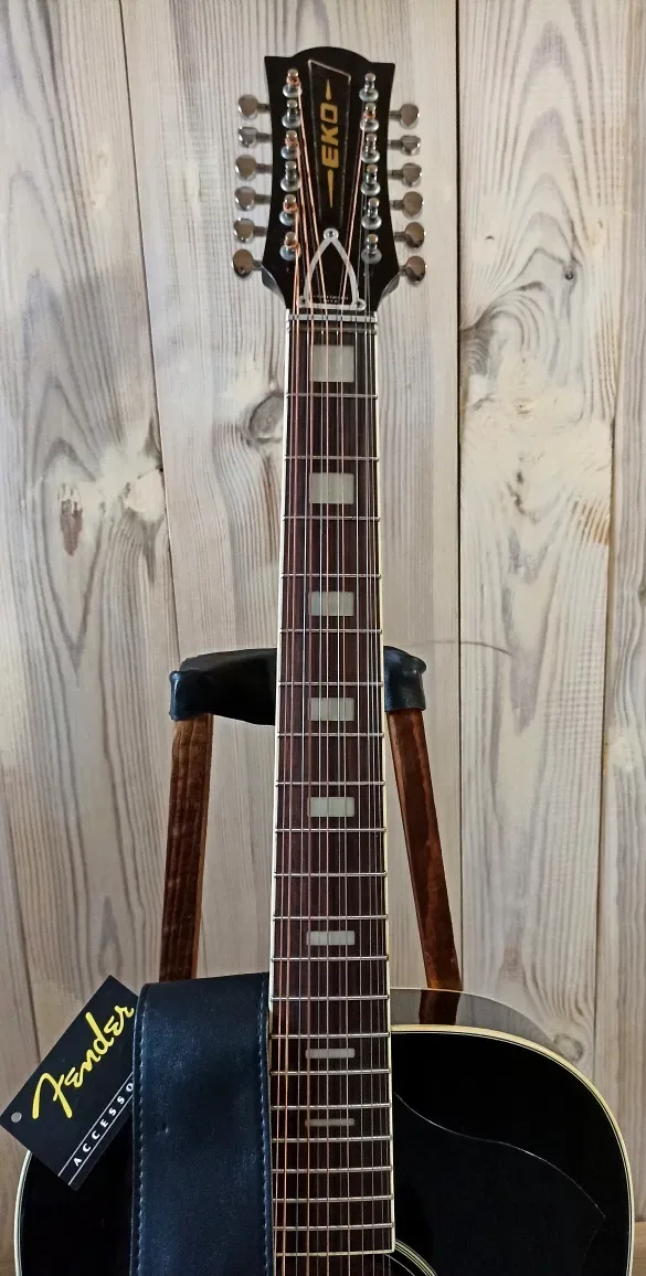ОРИГІНАЛЬНА Гітара EKO R12 Vintage Fishman ISY+ — 12 струн, Італія — фото 4