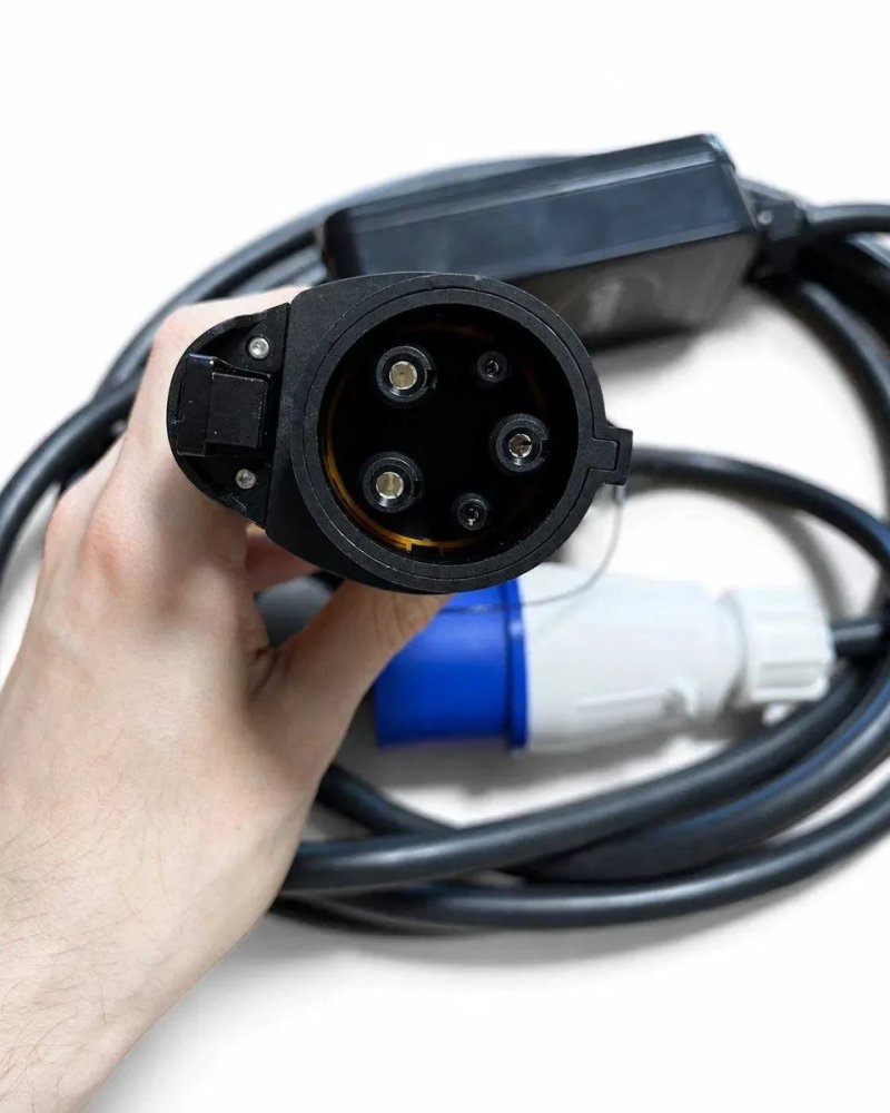 Оригінальна зарядка ElectroS Tesla USA GBT Type1 Type2 7 кВт, 3.5 кВт Wi-Fi 32А/16А — фото 6