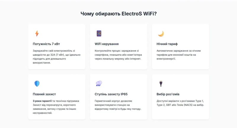 Оригінальна зарядка ElectroS Type 2 Tesla USA Type 1 GB/T, 7кВт/3.5квТ, 32А / 16А — фото 5