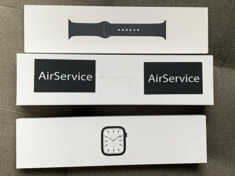 Оригінальні нові open box apple watch 7 41 mm midnight