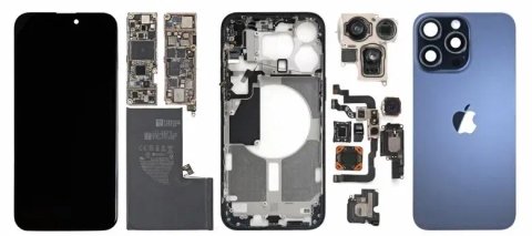 Оригінальні запчастини Apple iPhone 15 , 15 Plus , 15 Pro , 15 Pro Max