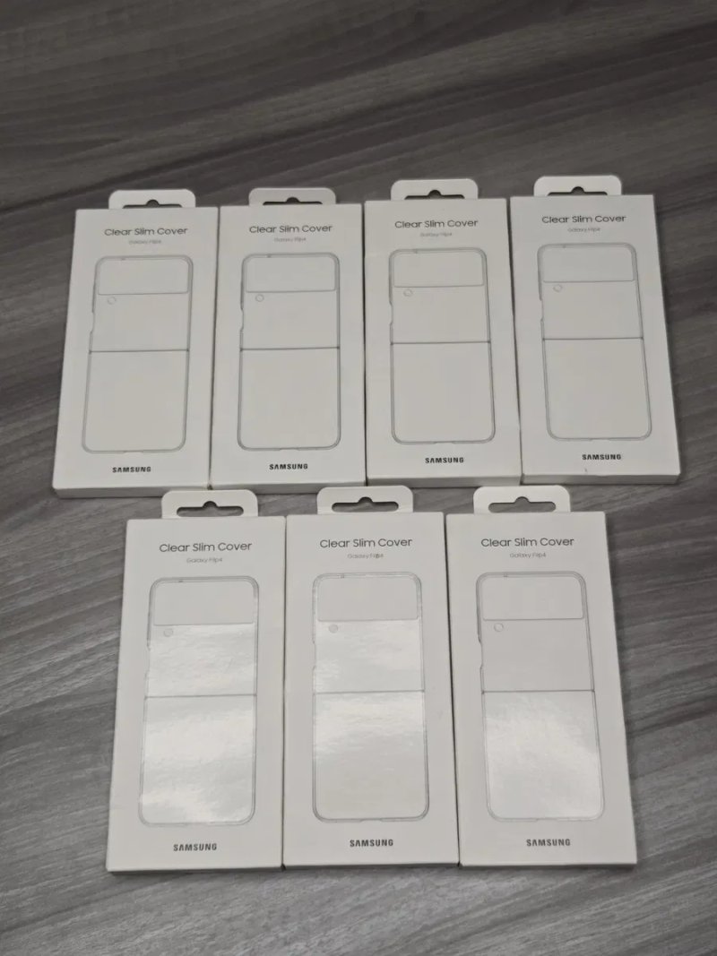 Оригінальний чохол Samsung Galaxy Z Flip 4 Clear Slim Cover Нові — фото 3