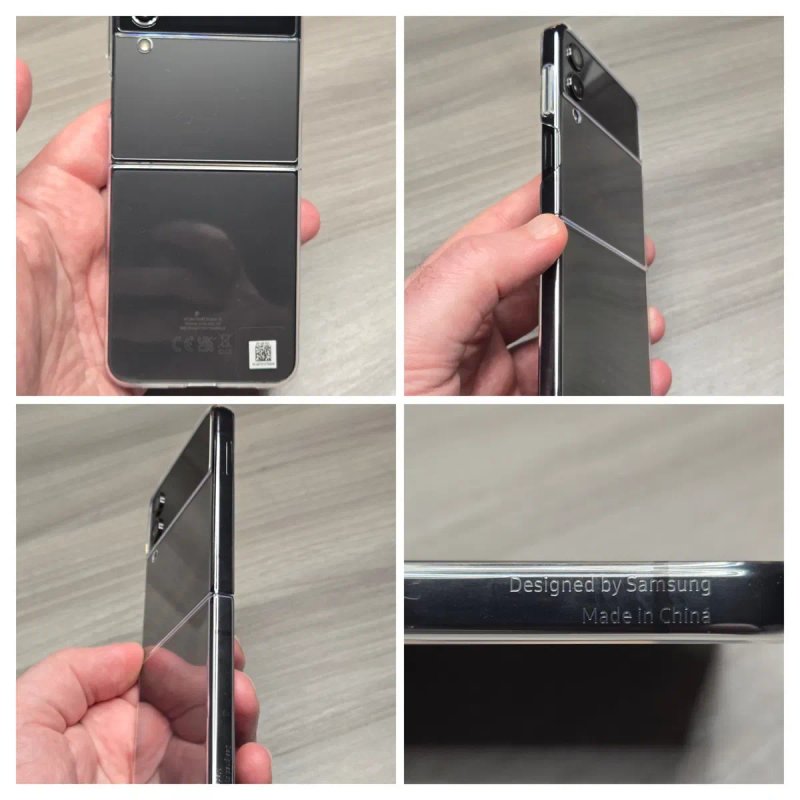 Оригінальний чохол Samsung Galaxy Z Flip 4 Clear Slim Cover Нові — фото 4