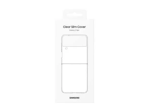 Оригінальний чохол Samsung Galaxy Z Flip 4 Clear Slim Cover Нові — фото 6