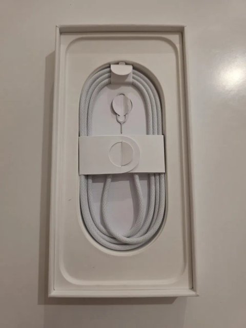 Оригінальний кабель Apple USB-C to USB-C з комплекту iPhone (тканинне плетіння)