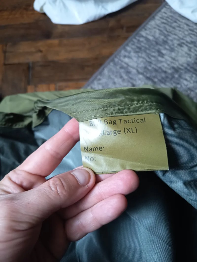 Оригінальний мембранний чохол бівакзак для спального мішка (XL) Британія Новий — фото 2