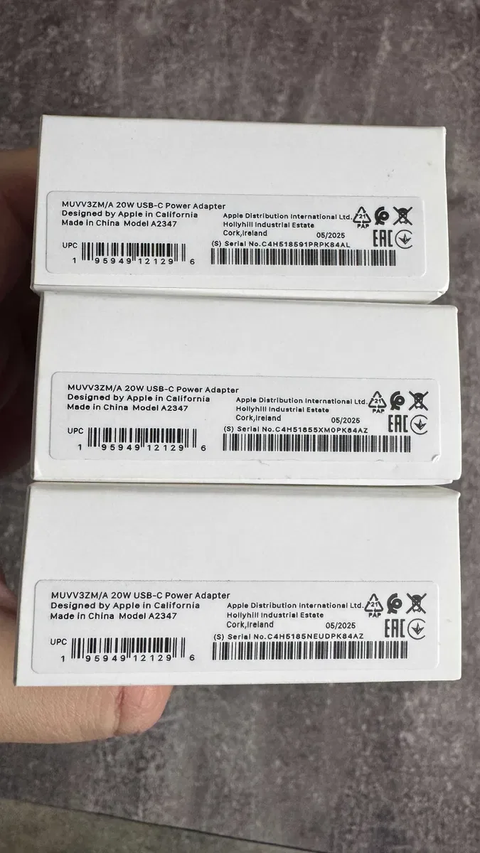 Оригінальний зарядний блок 20W USB‑C Original iPhone Блок оригинал Гарантія Адаптер швидкої зарядки — фото 5